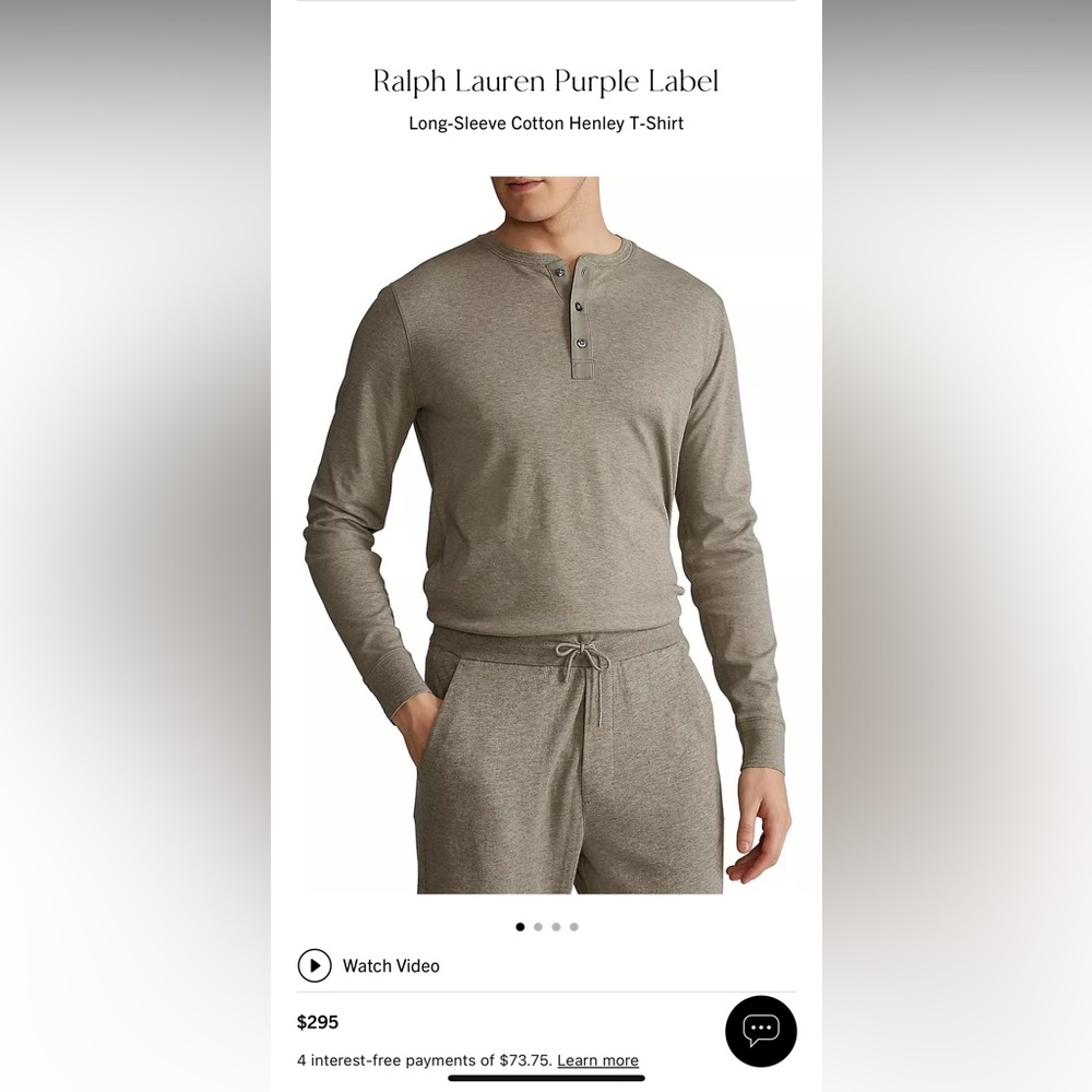 Ralph Lauren Purple Label